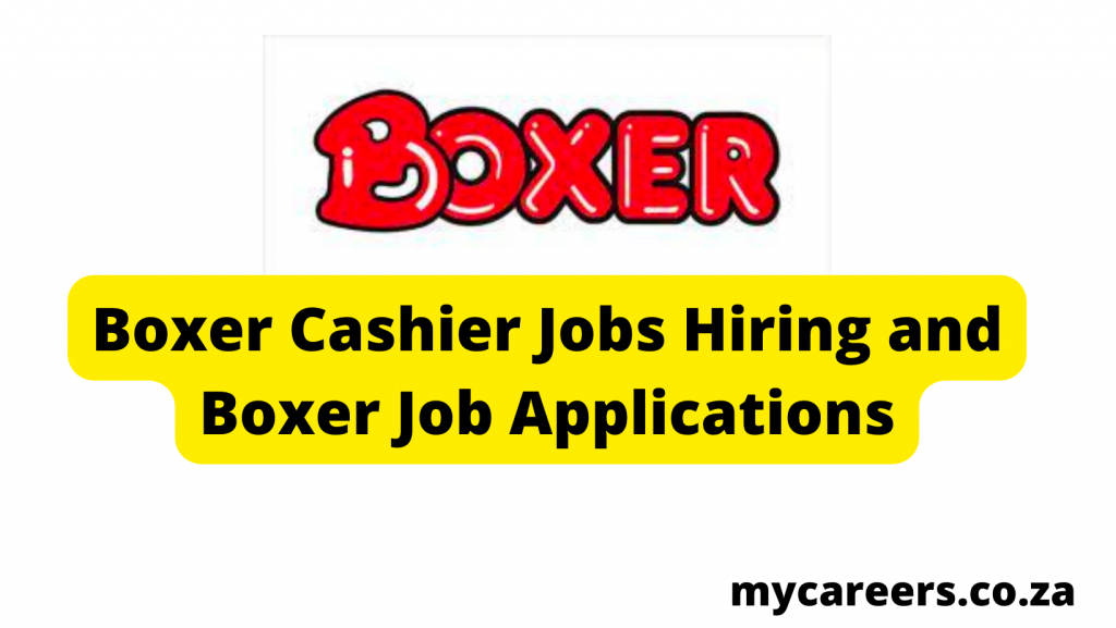 boxer cashier jobs