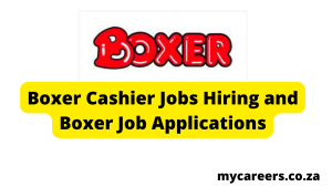 boxer cashier jobs