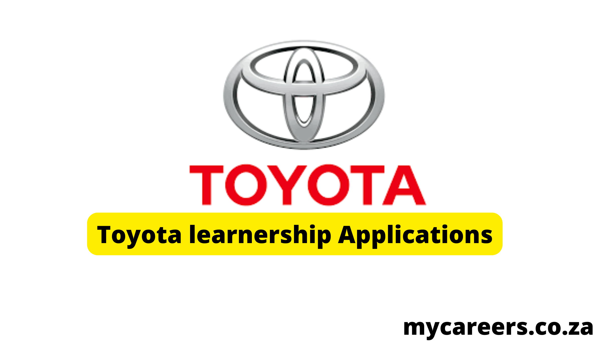 Toyota learnership Applications for year 2022 to 2023