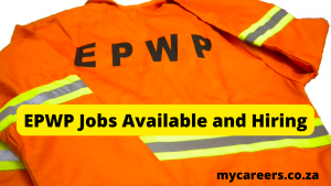 Epwp jobs Hiring and Epwp vacancies Hiring Now