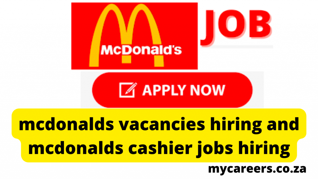 mcdonald jobs