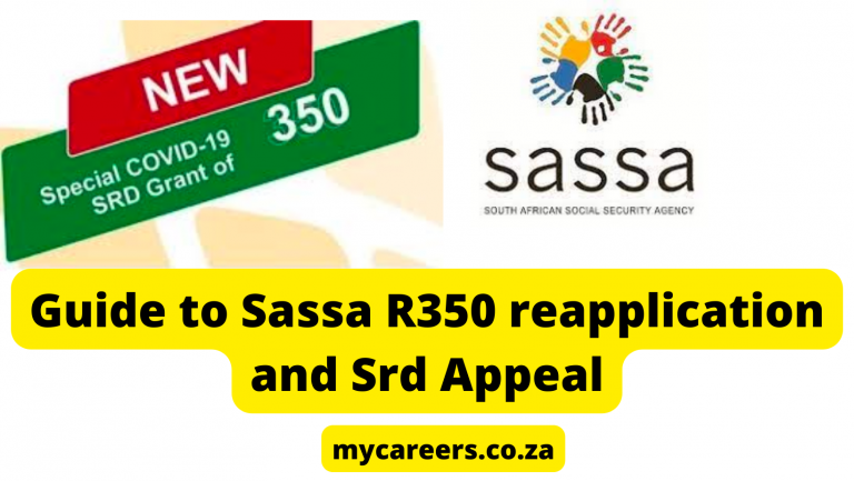 Guide To Sassa R350 Reapplication And Srd Appeal – Mycareers.co.za