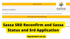 sassa reconfrim and status