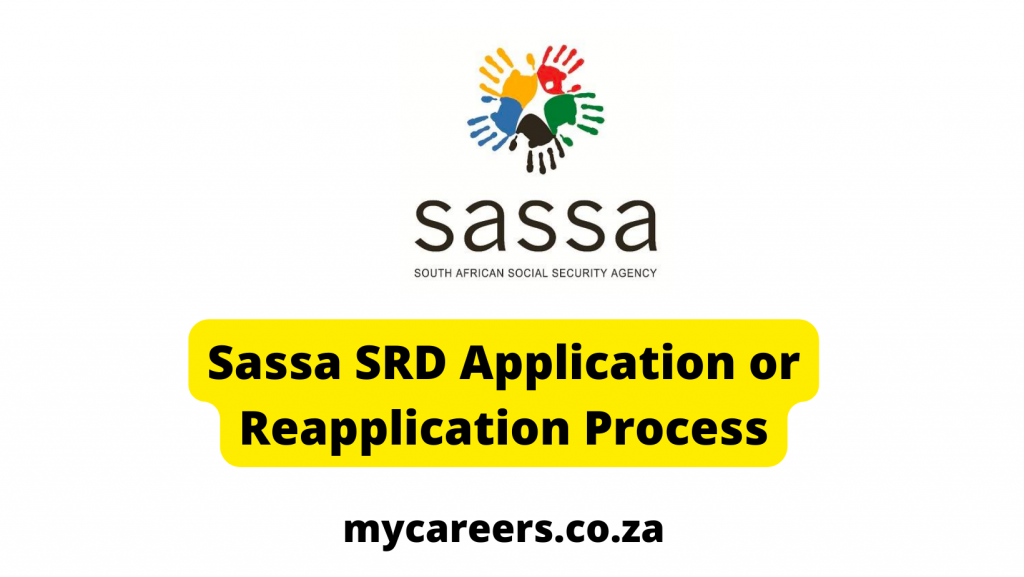 Sassa SRD Application or Reapplication