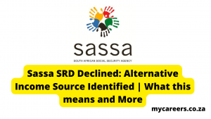 Sassa SRD Declined: Alternative Income Source Identified | What this means and More