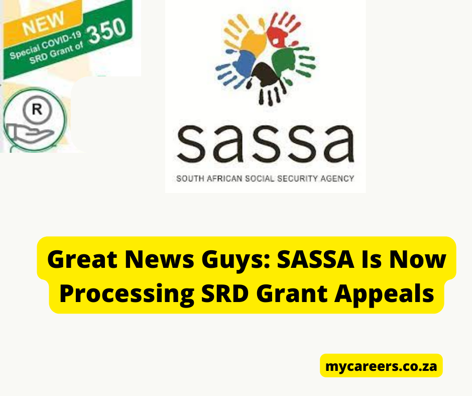 Great News Guys: SASSA Is Now Processing SRD Grant Appeals