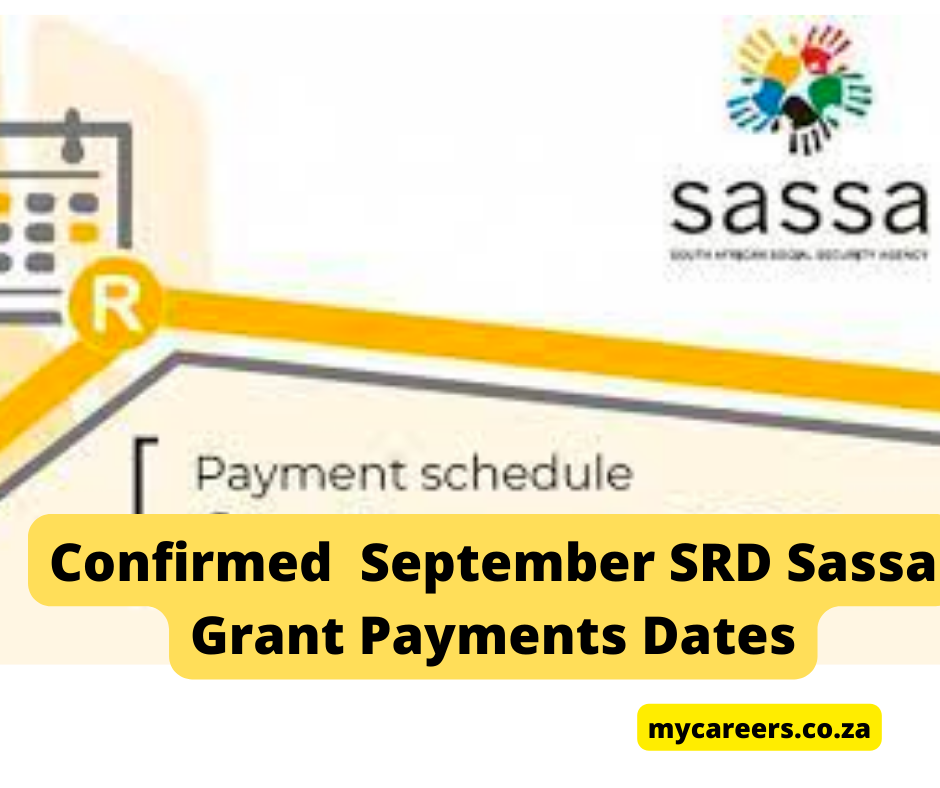 Sassa SRD Status and Sassa SRD  September Payments Dates Reconfirmed