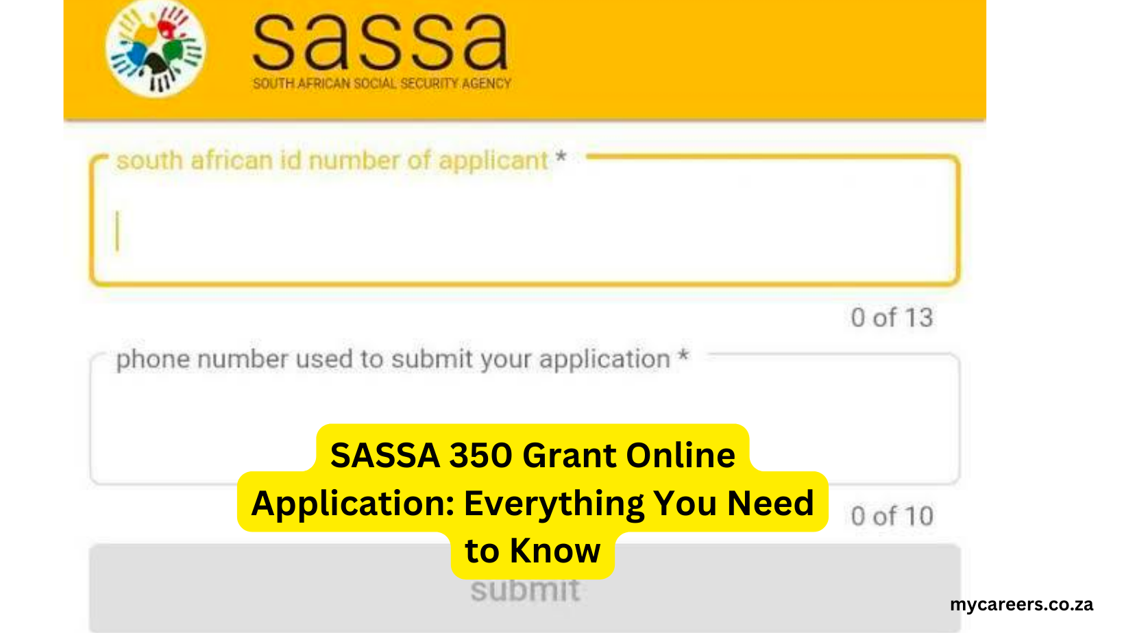 SASSA 350 Grant Online Application: Everything You Need to Know