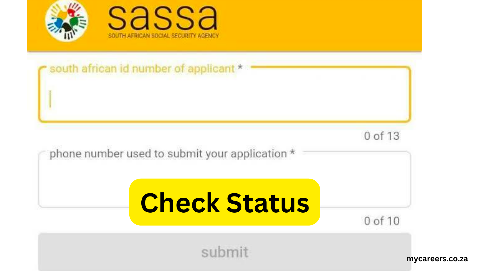 Understanding the Status Check  SASSA SRD Process