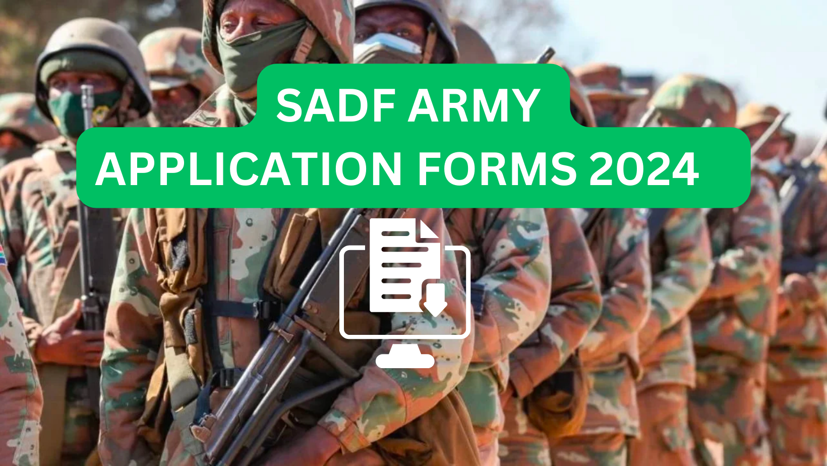 sadf army forms 2024