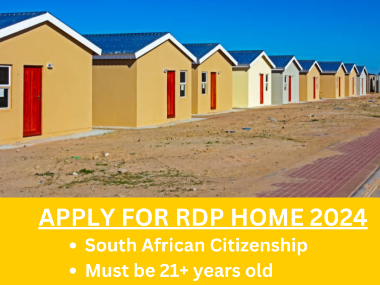 RDP Houses – Apply for RDP Application
